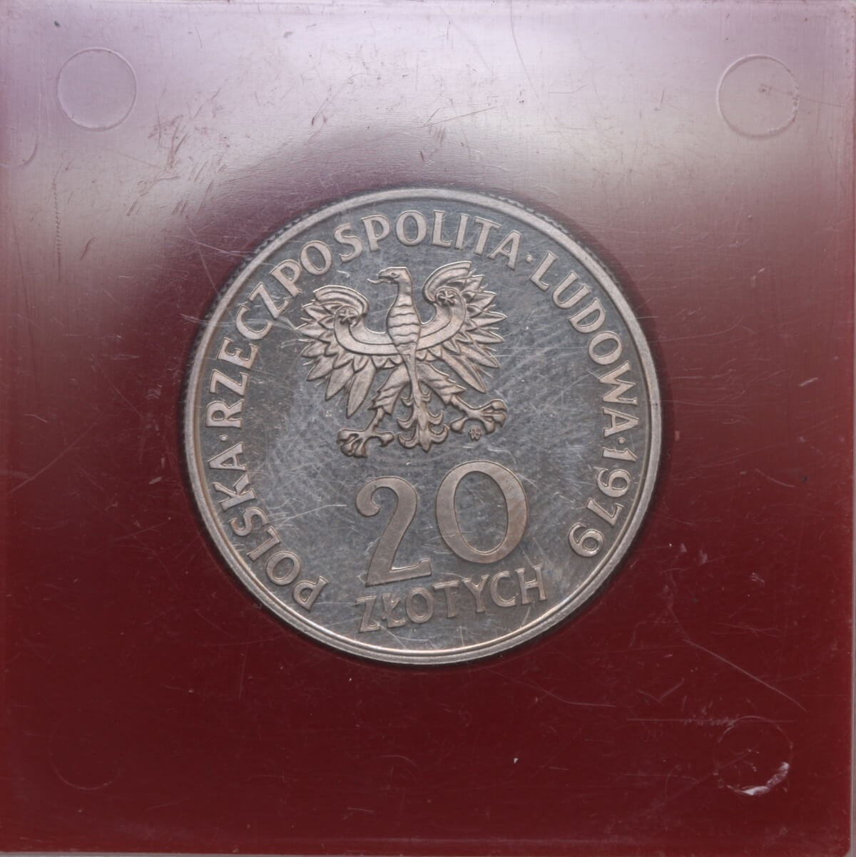 20 złotych, 1979 Pomnik Polskiego Centrum Zdrowia Dziecka