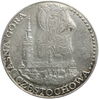 Medal 1978 Jan Paweł 2, Częstochowa, Jasna Góra