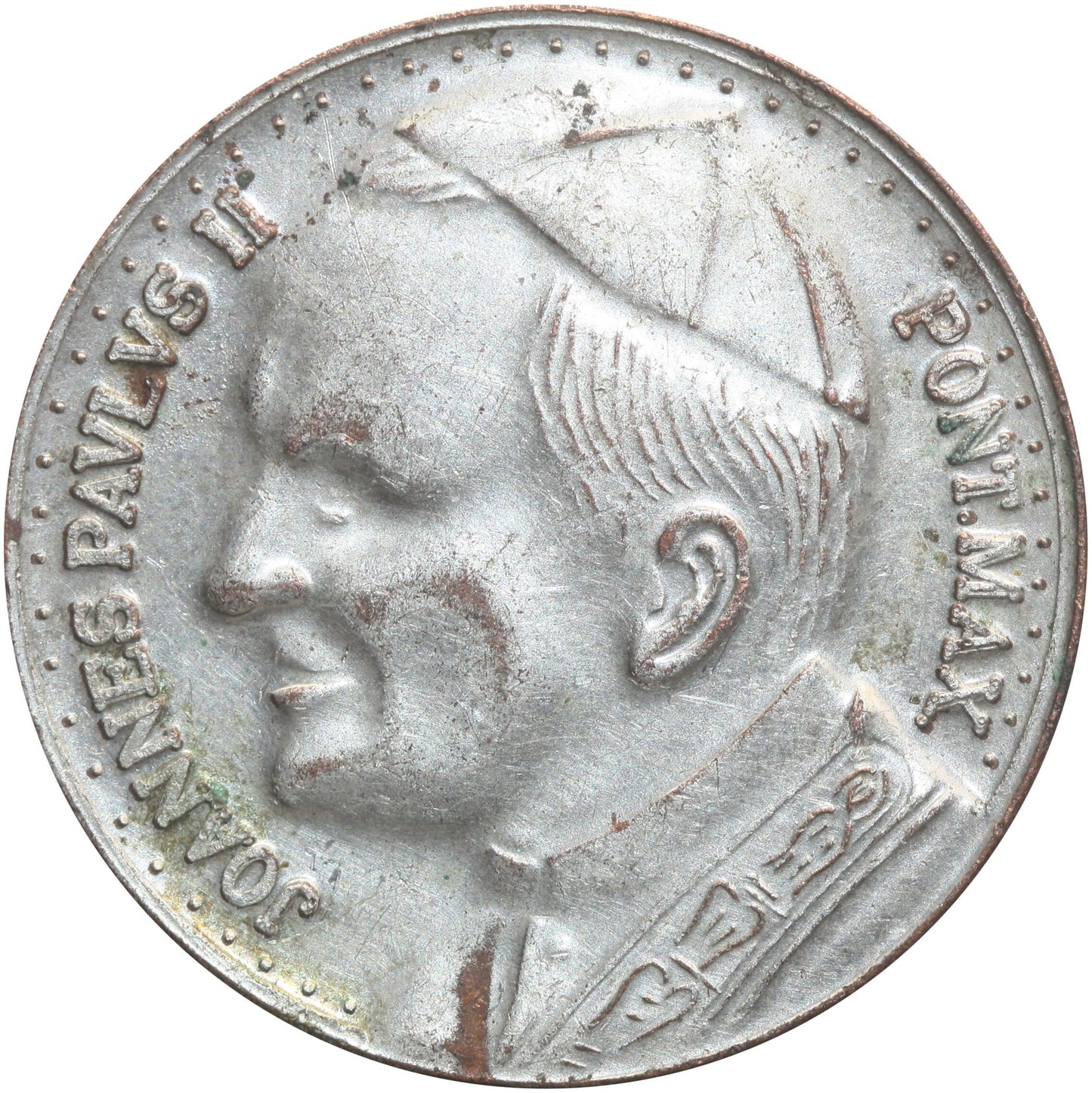 Medal 1979 Jan Paweł 2, Gniezno, Częstochowa, Warszawa, Kraków