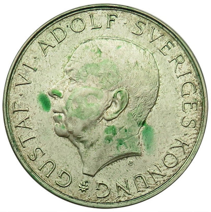 Szwecja 10 koron, 1972 90. rocznica urodzin Gustawa VI Adolfa