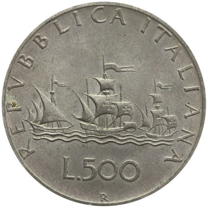 Włochy, 500 lirów, 1964, stan 2-